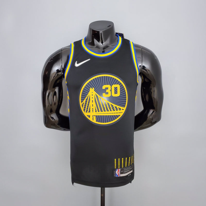 NBA Golden State Warriors #30 Curry - #2974 Black