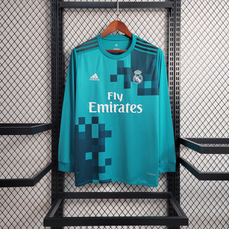 Real Madrid 17/18 Long Sleeve - Retro