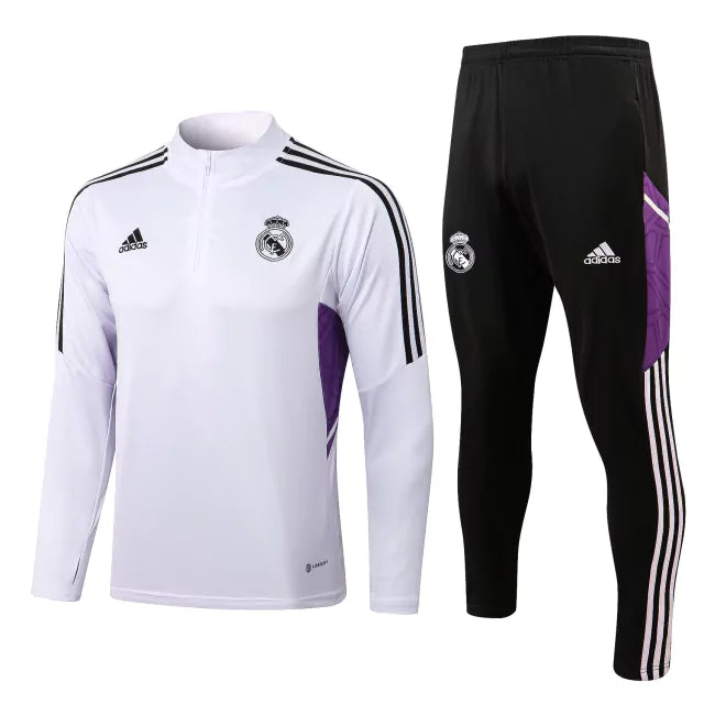 Real Madrid 2023 White Tracksuit