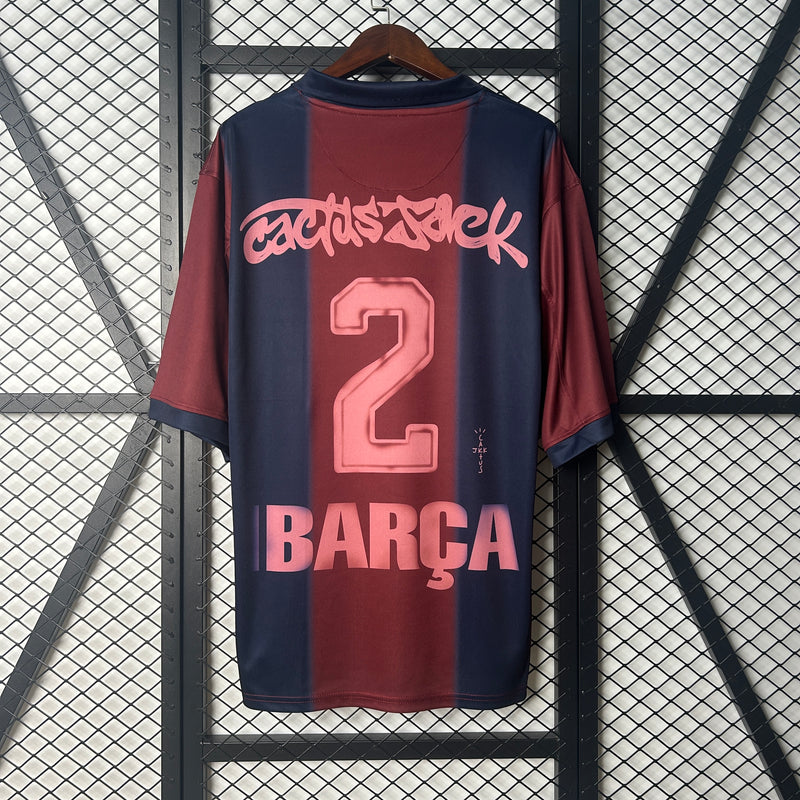 Barcelona x Travis Scott "Cactus Jack" 25/26 Special Kit