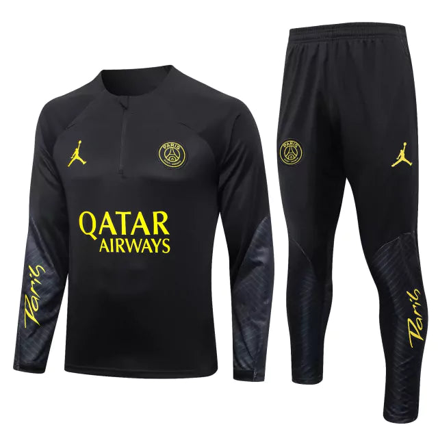 Paris Saint-Germain 23/24 Black Tracksuit