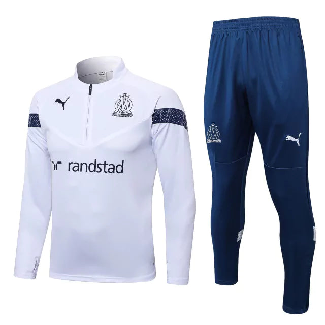 Olympique Marseille 2023 White Tracksuit