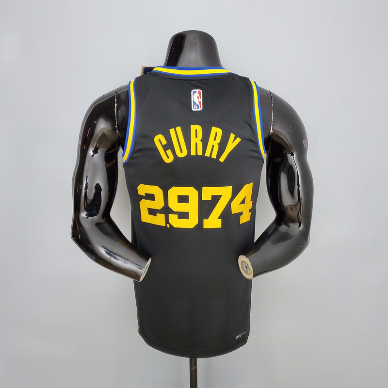 NBA Golden State Warriors #30 Curry - #2974 Black