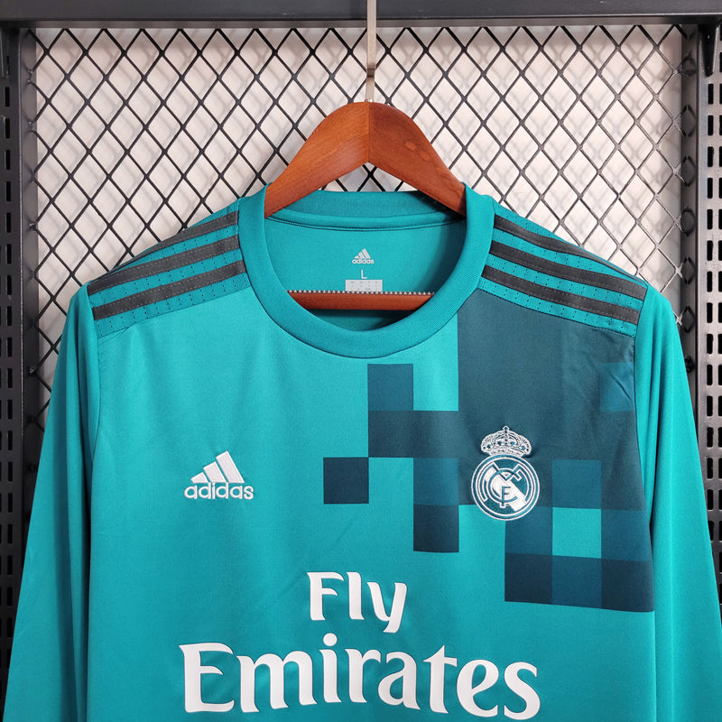 Real Madrid 17/18 Long Sleeve - Retro