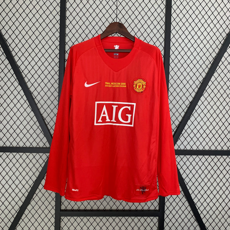 Manchester United 07/08 Long Sleeve - Retro
