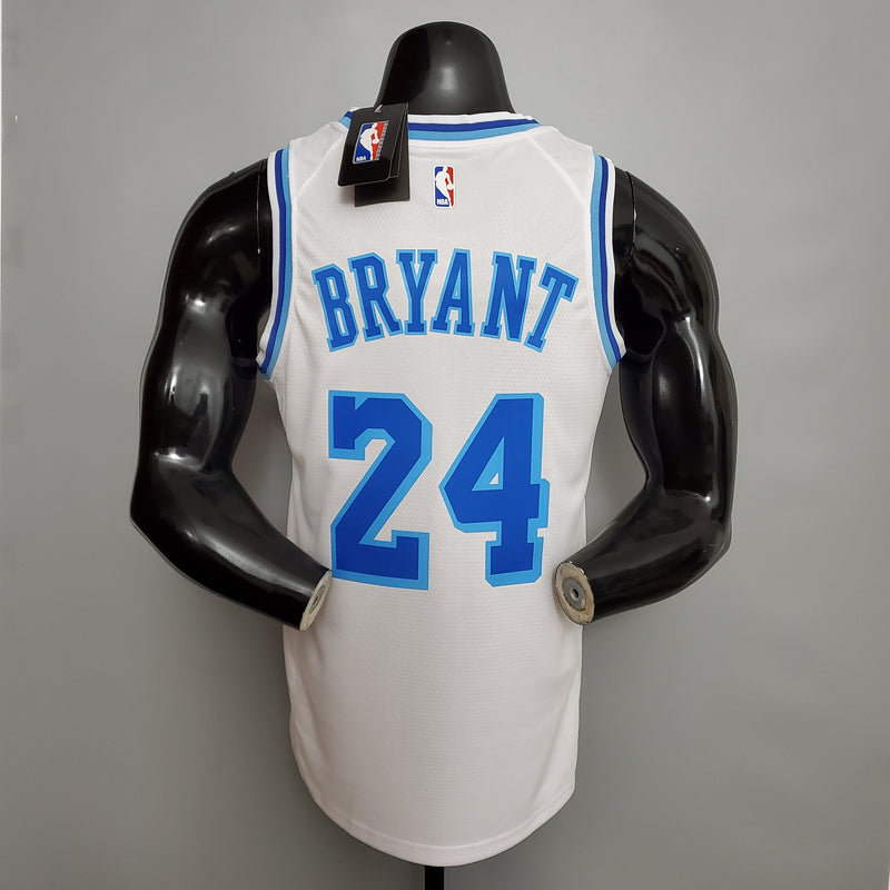 NBA Lakers #8 #24 Before/After Bryant Retro Night White - 23/24