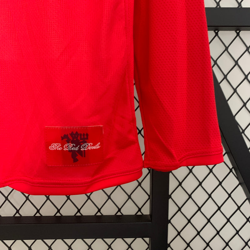 Manchester United 07/08 Long Sleeve - Retro