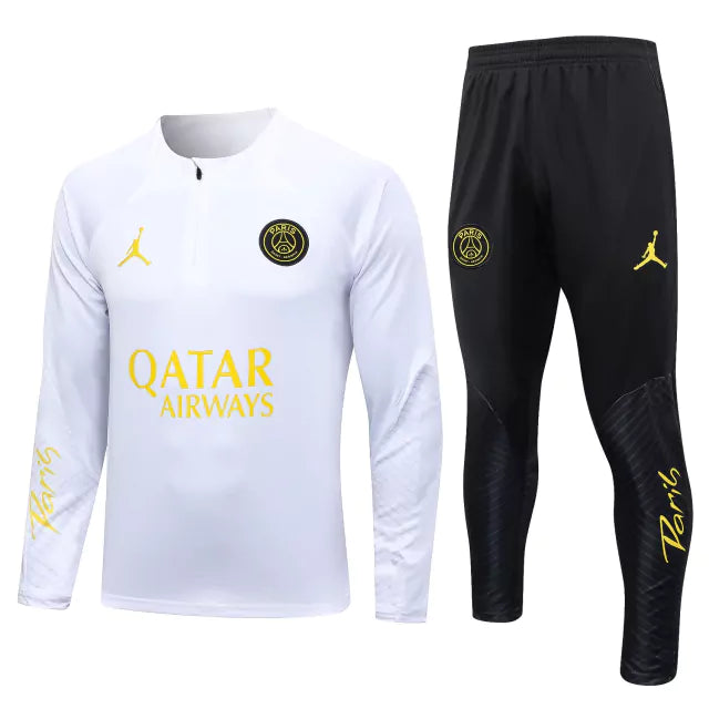 Paris Saint-Germain 23/24 White Tracksuit